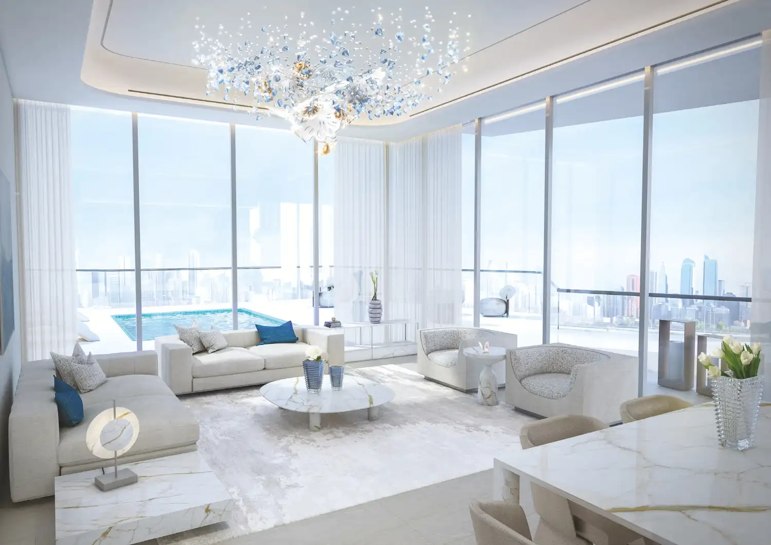View of Luxury Canal Residences at Dubai Islands - Prestige Harbour